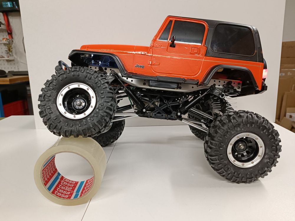 Tamiya Jeep Wrangler CR 01 NEUWERTIG ab CHF 1.- | Kaufen auf Ricardo