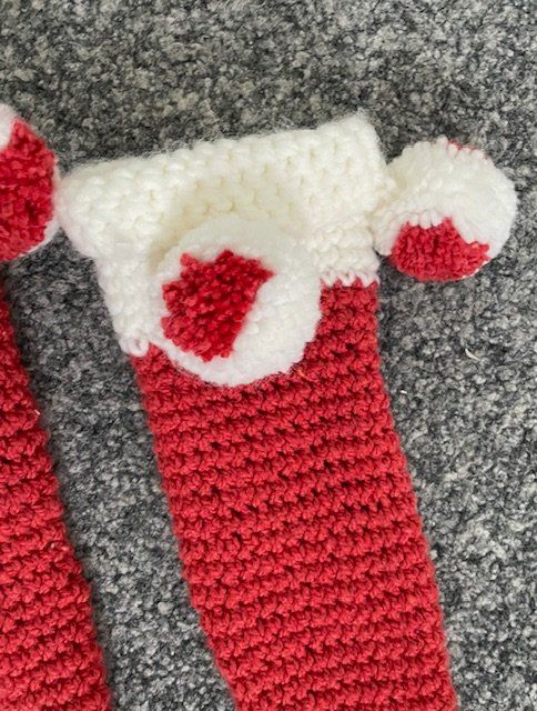 Calze: Overknees Strümpfe Neu Rot – Nuovo e nell'imballaggio originale da Au ZH venduto da Jaggy4 2