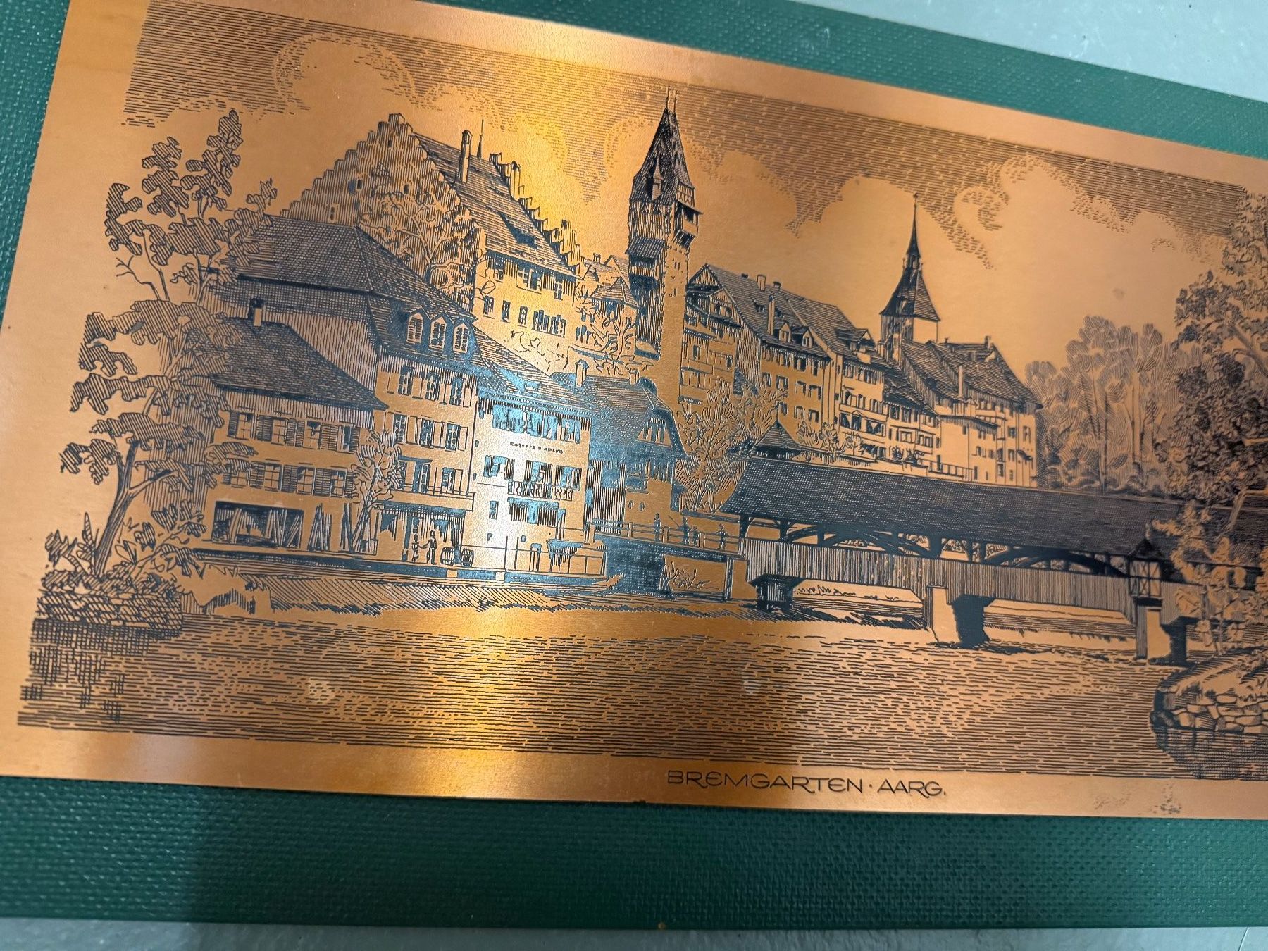 Foto & Immagini: Kupferbild Bremgarten – Usato da Ossingen venduto da kimpossibel 2