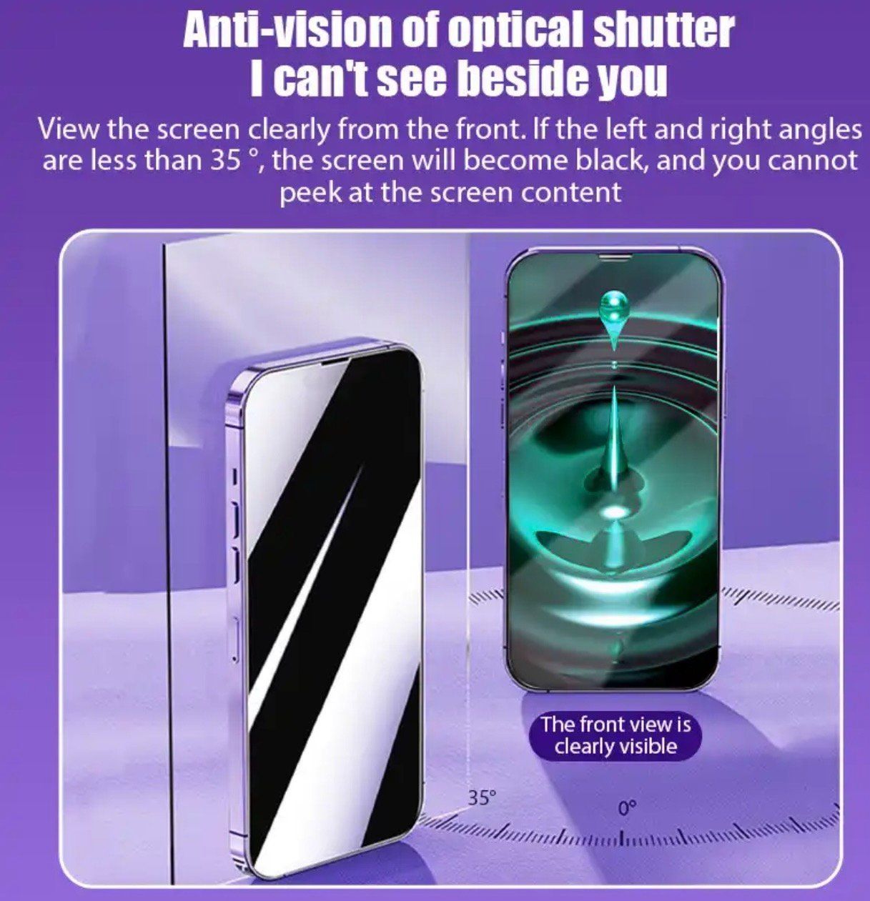 Cover & Protezioni schermo: Antispion iPhone 11,12,13,14,15,16,17 Pro\ mini\Pro Max\Plus – Nuovo e nell'imballaggio originale da Eysins venduto da pro_7lnq 7