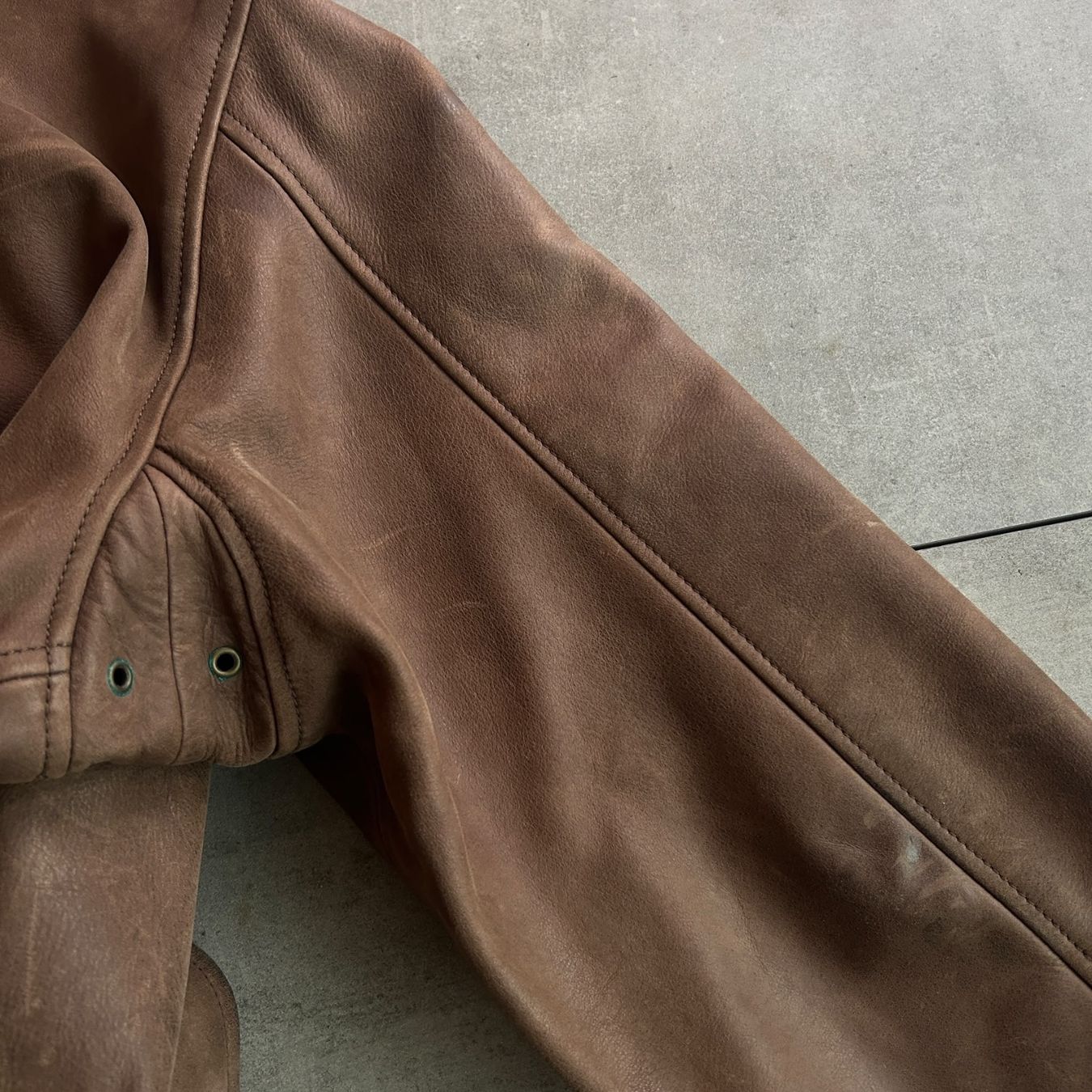 Jacken: 1990s VMC Vintage Pilot Leather Jacket – Gebraucht aus Bern von Gigigian 5