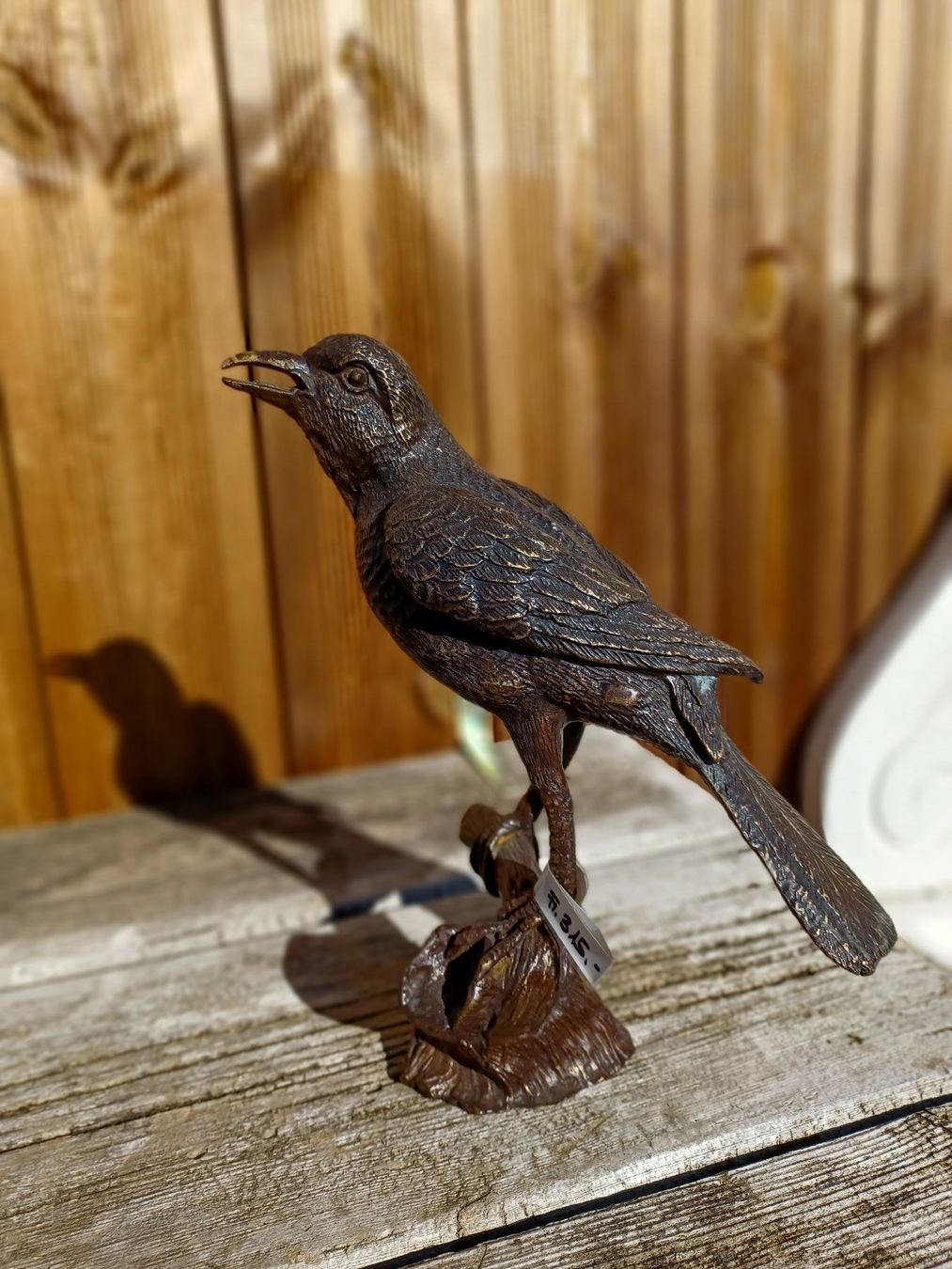Figuren: Bronze Amsel – Neu (gemäss Beschreibung) aus Wangen a.Aare von Schneckenparadies