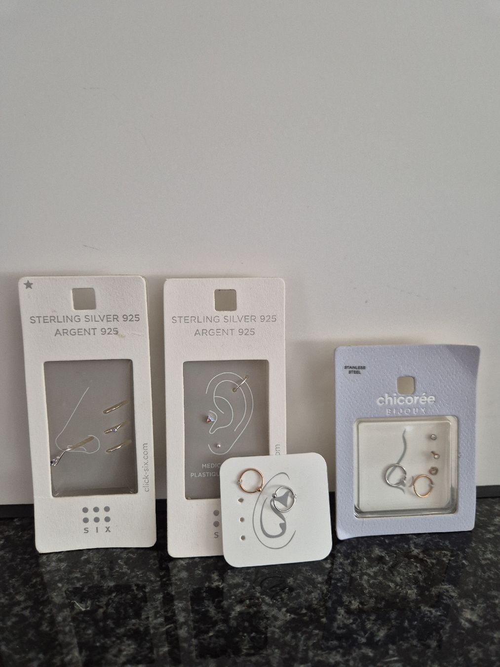 Gioielli per piercing: Ohrpircings- Set – Nuovo (secondo la descrizione) da Kehrsatz venduto da flu_2lhj