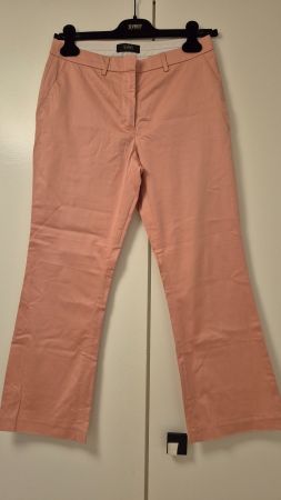 Pantaloni estivi Seventy rosa corallo, taglia 38
