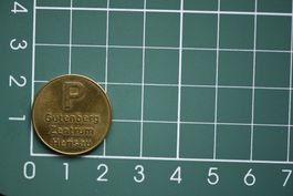 p gutenberg  jeton / diverses