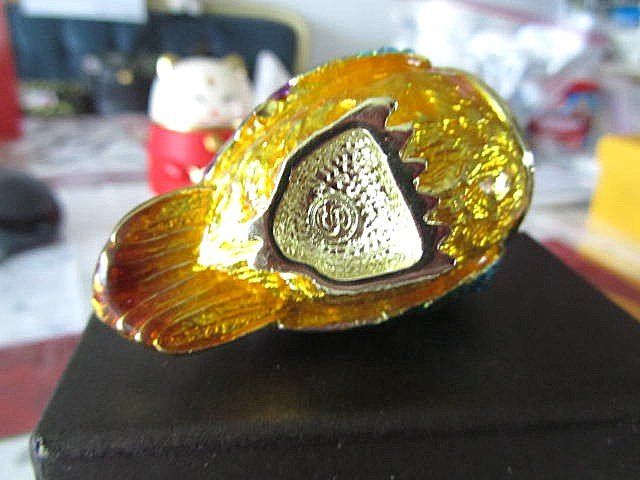 Figuren: Pillen/Schmuck Dose - gr. EULE Messing/Strass - Traum! – Neu (gemäss Beschreibung) aus Goldach von bonnyrio 3