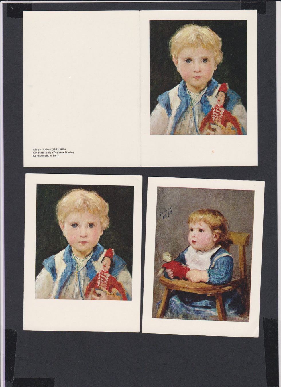 Poster & Bilder: Albert Anker   :   2 Bilder + 10 Kärtli – Gebraucht aus Vitznau von Mina60 4