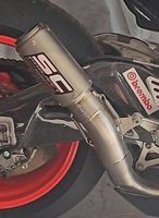 RSV 4 SC Project Titan CR-T Schalldämpfer Auspuff