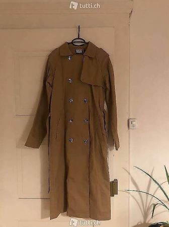 Trenchcoat, Grösse 38, beige