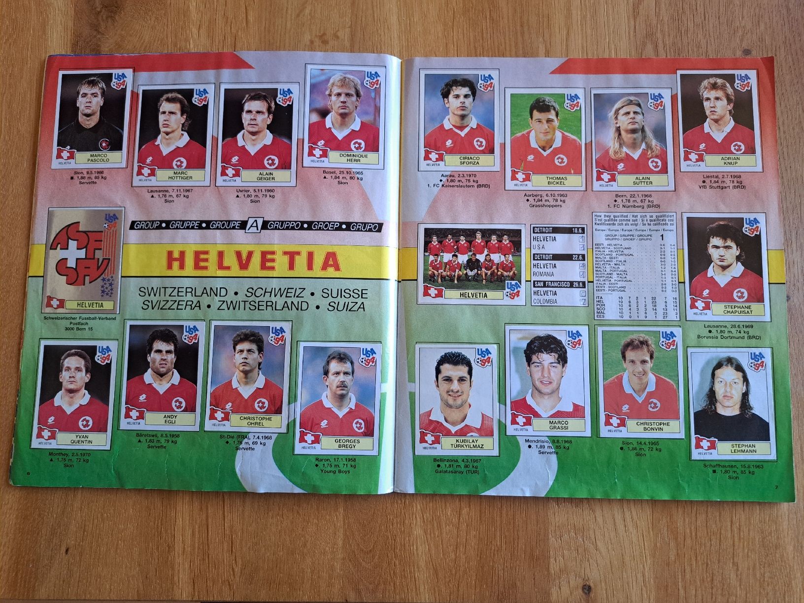 Panini Alben: PANINI USA 94 Wold Cup komplett – Gebraucht aus Speicherschwendi von terion 3