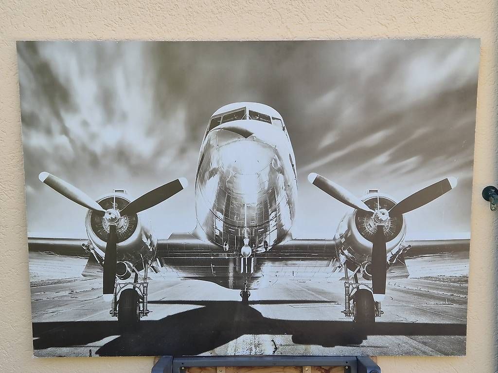 Poster & Bilder: Affiche avion DC-3 – Gebraucht aus Crans VD von tgdis