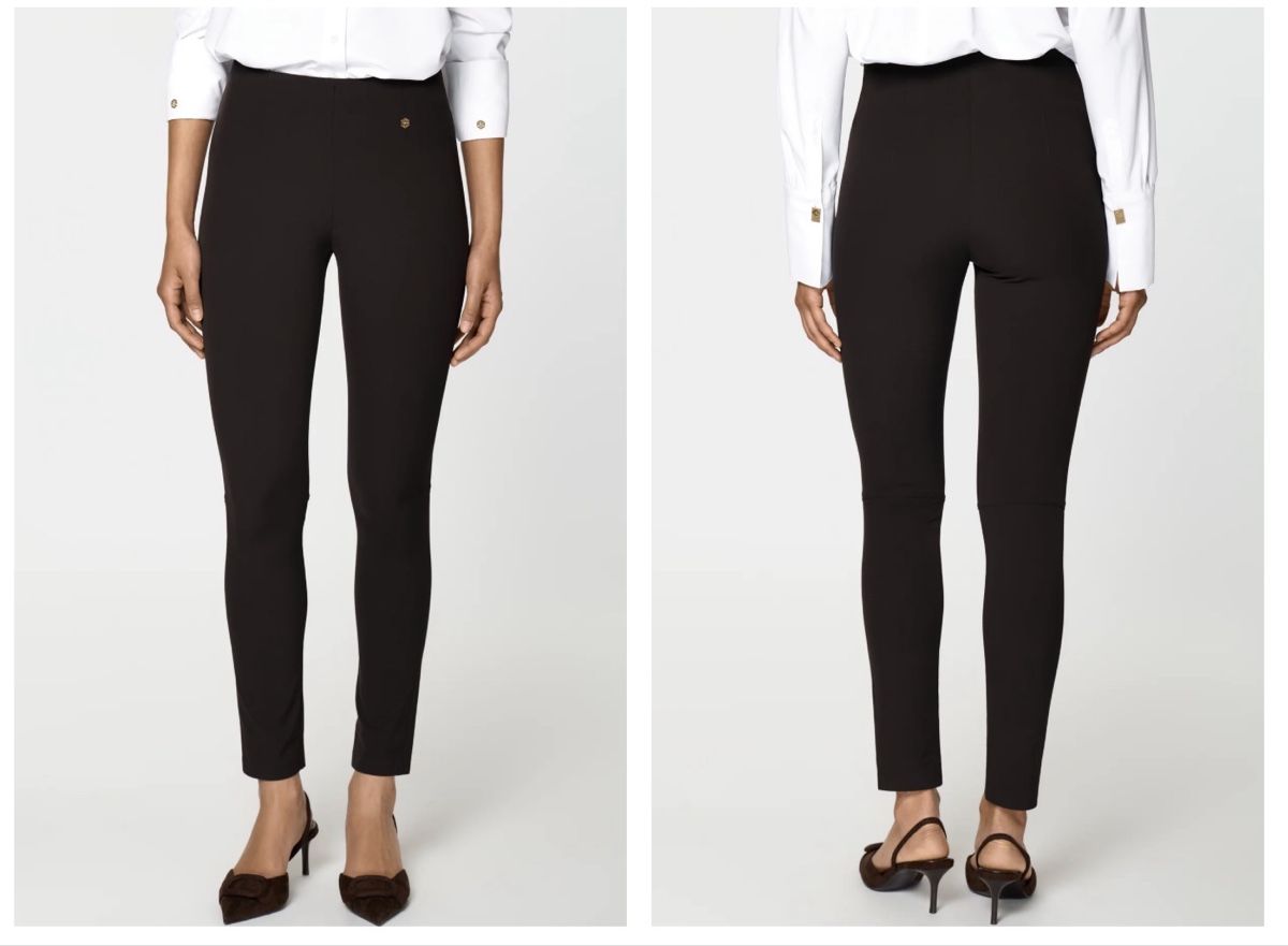 Ina Kess Pantaloni: INA KESS PURE Stretch Pants coal – Usato da Spreitenbach venduto da Mutter001