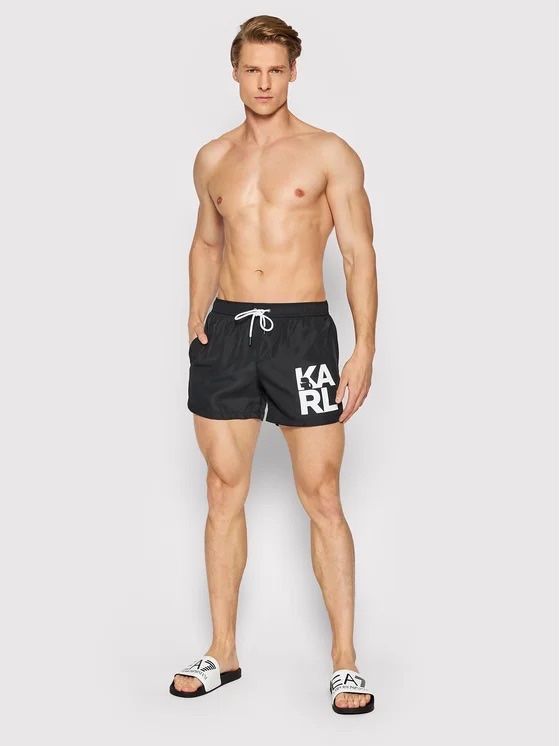 Karl Lagerfeld Badehosen: KARL LAGERFELD Badeshorts - Orginalpreis 109.- – Neu und originalverpackt aus Zürich von luxuryoutlet1 1