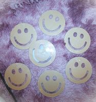 Holz Smileys zum Basteln & Dekorieren, Neu & Original!