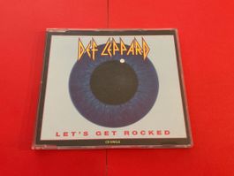 Def Leppard CD Single – Let's Get Rocked – Top Zustand!