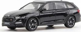 Skoda Octavia IV Combi RS seit 2020 schwarz met.      1:43