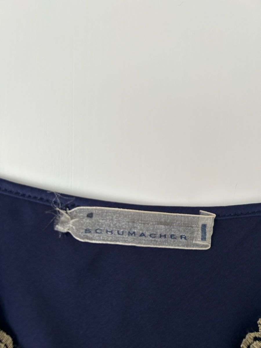 Dorothee Schumacher Top: Top violettblau D. Schumacher Gr. S – Usato da Reinach BL venduto da meinstil 2