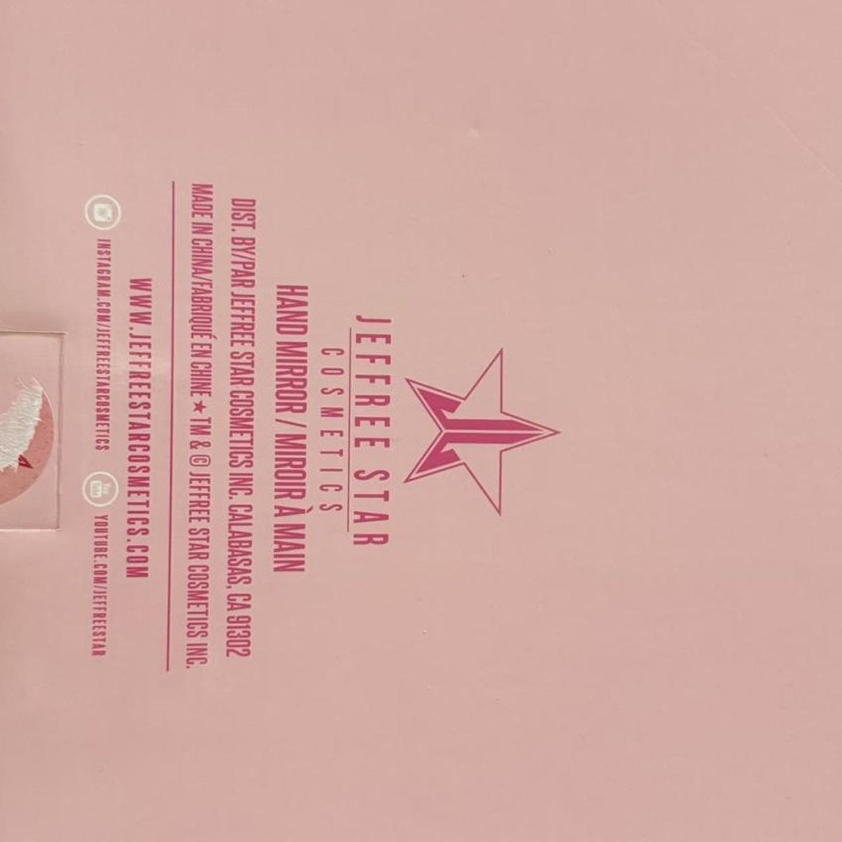 Make-up: Jeffree Star Cosmetics Pink Star Hand Mirror – Neu und originalverpackt aus Basel von 1moonstar 2