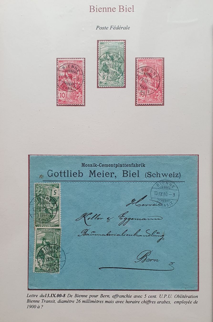 Alle Briefmarken: Lot UPU – Gebraucht aus Kreuzlingen von Rschweiz1 1