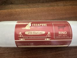 7 x 800gr, ESCAPURE Hundewurst, Rind, 87% Fleisch