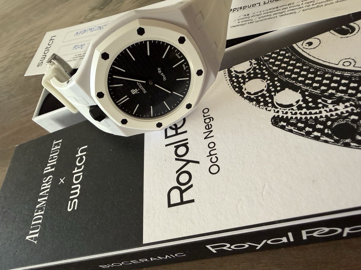 Audemars Piguet Montres: Swatch x Audemars Piguet Royal Pop Blanco – Neuf (Voir description) à schlieren par naribas