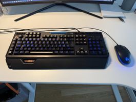 Logitech G910 Orion Spark Gamingtastatur mit Gamingmaus