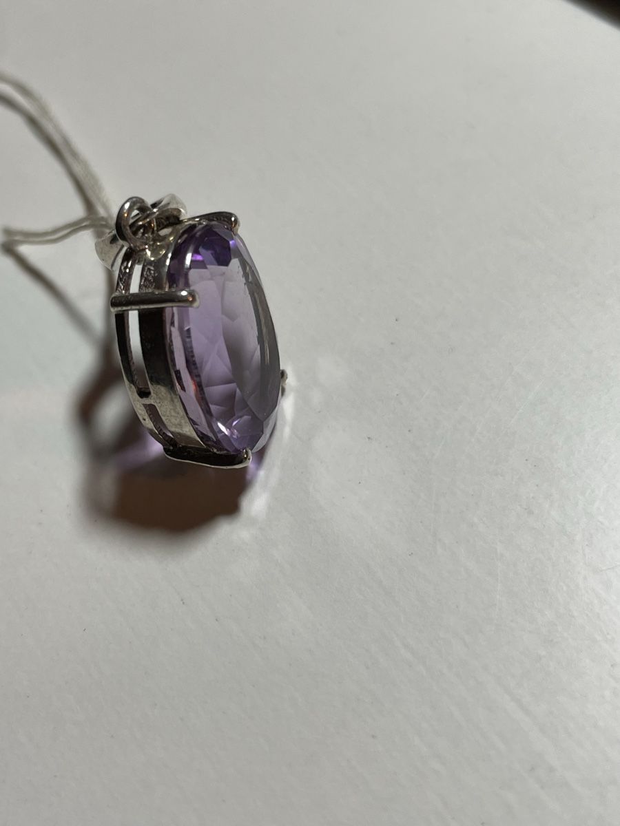 Anhänger: Pendentif avec améthyste , argent 925.(2,8g) – Gebraucht aus Le Grand-Saconnex von sav_dfj7 8
