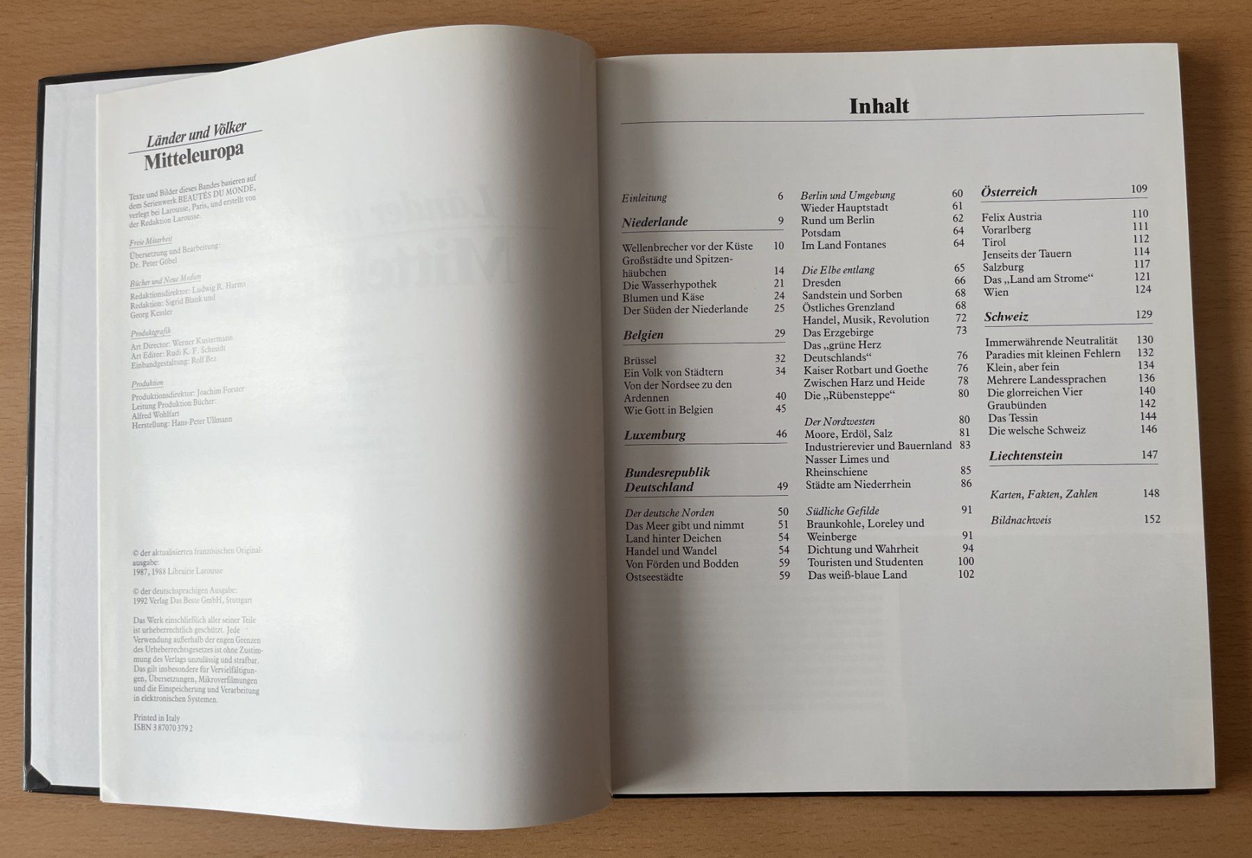 Libri: Länder und Völker - Mitteleuropa – Usato da Lausen venduto da Mondeo10628 2