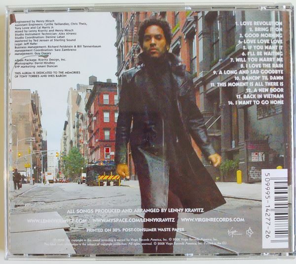CD: Lenny Kravitz – It Is Time For A L... – Usato da St.Gallen venduto da jalamusic 1