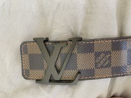 Louis Vuitton Gürtel braun mit Rechnung 85 cm preis VB