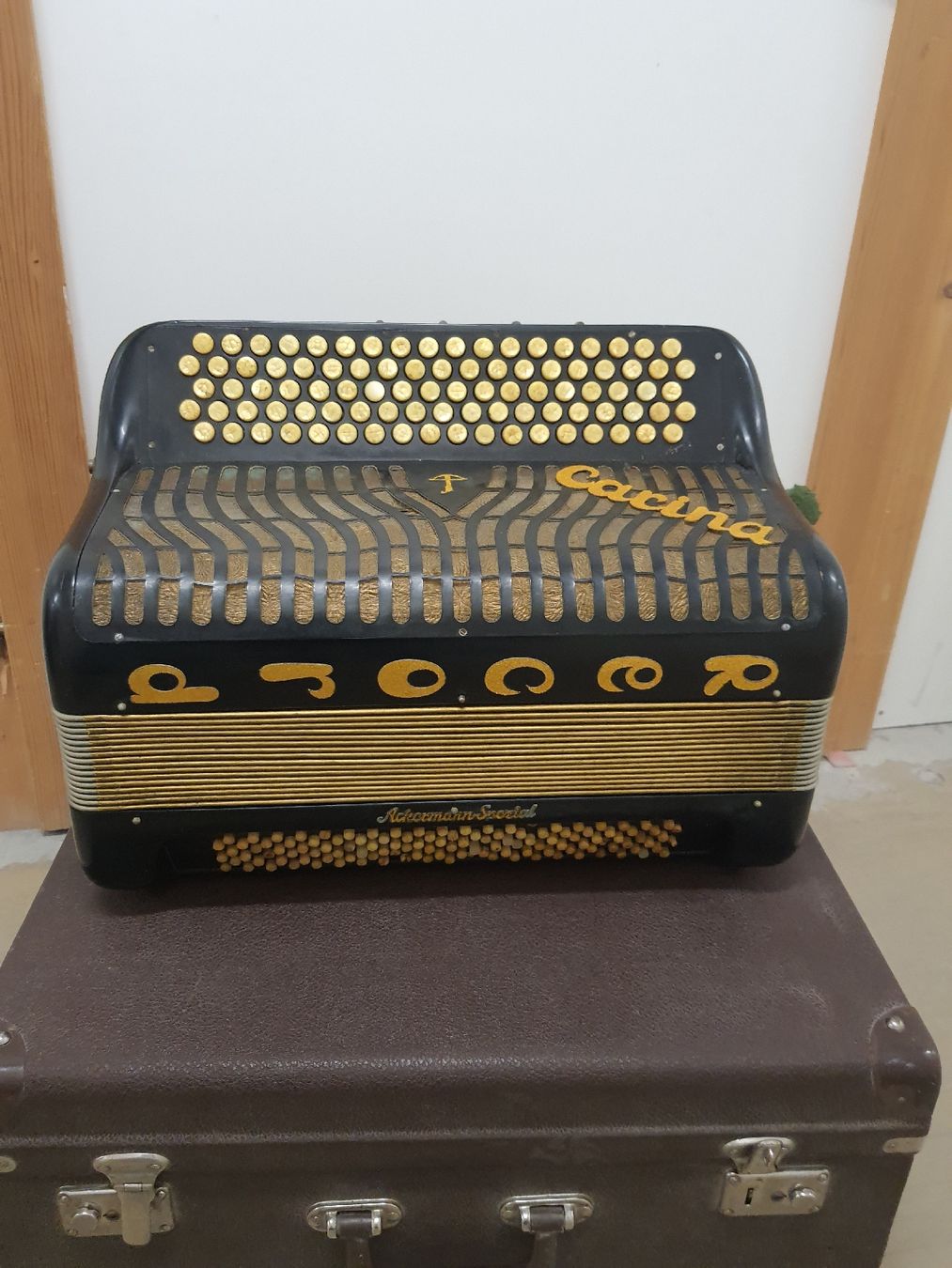 Record Musikinstrumente: accordéon Record à restaurer  – Gebraucht aus Pont-de-la-Morge von Mirabelle0