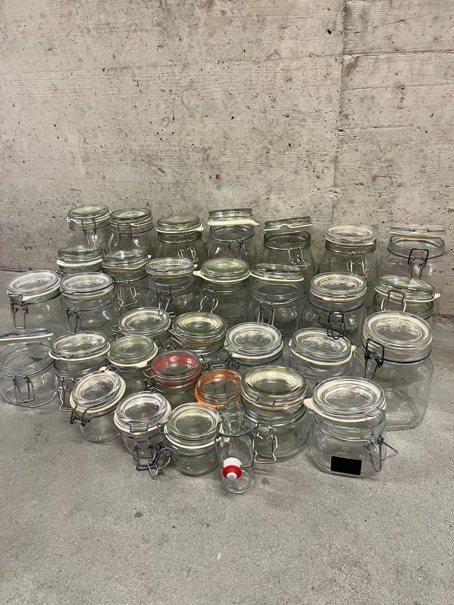 Ikea Contenitori & Simili: Grosse Sammlung Bügelgläser / Einmachgläser / Vorratsgläser  – Usato da Basel venduto da s_w_982h 3