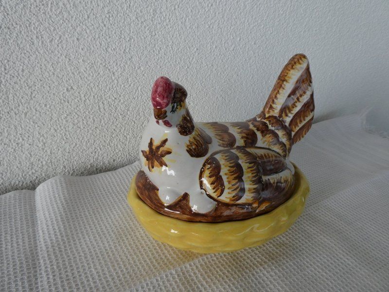 Figuren: Schale aus Keramik als Huhn – Neu (gemäss Beschreibung) aus Basel von Robyn 2