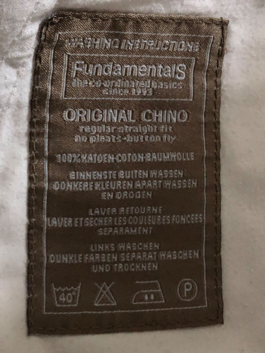 Jeans: Weisse Jeans, Fundamentals, Grösse W31/L34 – Usato da Wettingen venduto da Chnoelleli 3