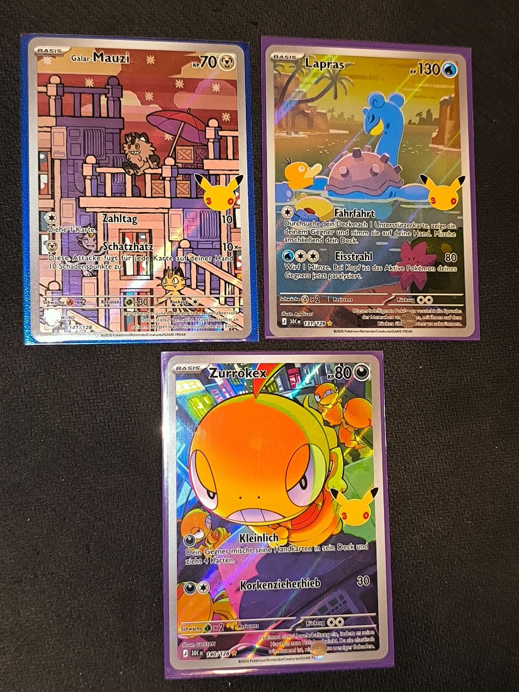 Pokémon Sammelbilder & Trading cards: Pokémon 30th celebrations Karten DE – Neu (gemäss Beschreibung) aus Dachsen von gamesforyou88 1