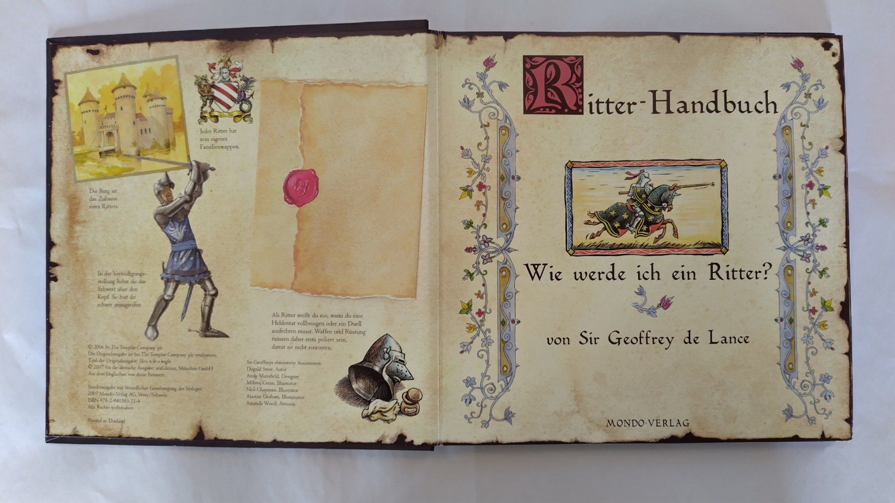 Bücher: Ritter Handbuch / Buch 2007 mit 2 Pop-Up ab Fr. 9.- – Gebraucht aus Bellach von JingleJerry 2