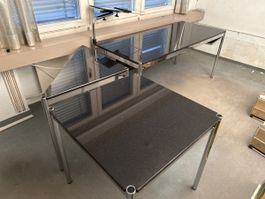 1x USM Haller- Edler Granit Tisch, 1x Tisch mit Auflage