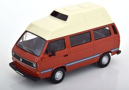 VW T3a Camper 1979-1985 dunkelbraun met. / creme     1:24