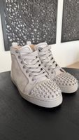Christian Louboutin Spikes high-top grau Gr. 40