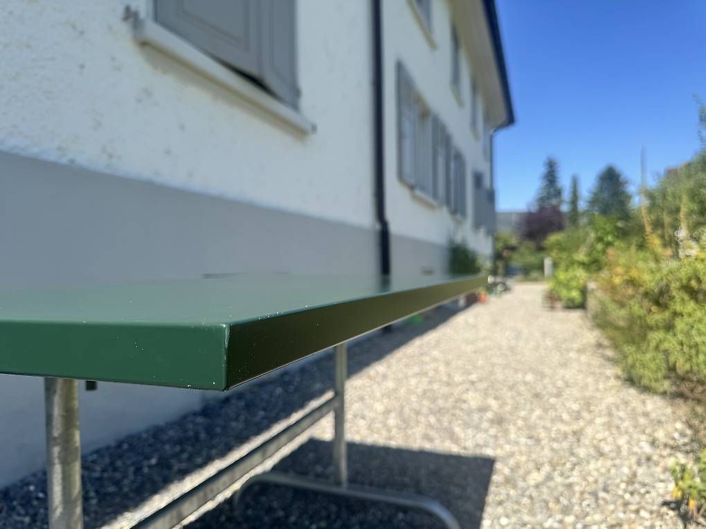 Tavoli: SCHAFFNER Säntis Gartentisch - 80x140 – Usato da Aarau venduto da yan_h2cs 3