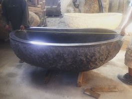 Badewanne Freistehende Marmor Bad Wanne Natur Steinwanne