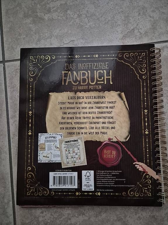 Libri: Harry Potter Fanbuch – Usato da Mettmenstetten venduto da AngelaDell 1