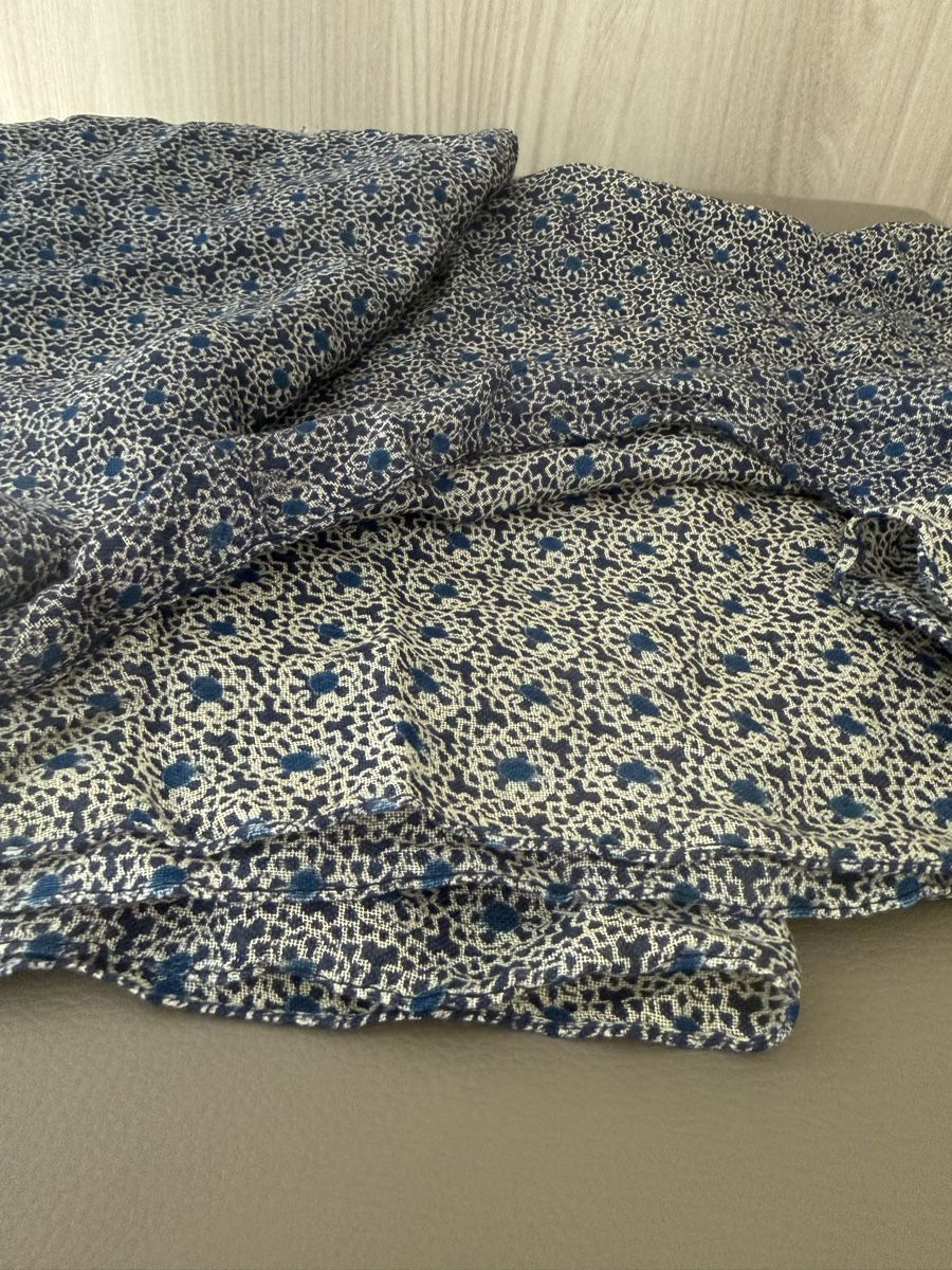 Foulards, Tücher & Schals: Foulard Camicissima stampa blu 100% viscosa – Gebraucht aus Viganello von mat_bds6 3