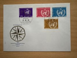 Schweiz Briefmarke OMM 1873-1973 Centenaire, Top Zustand!