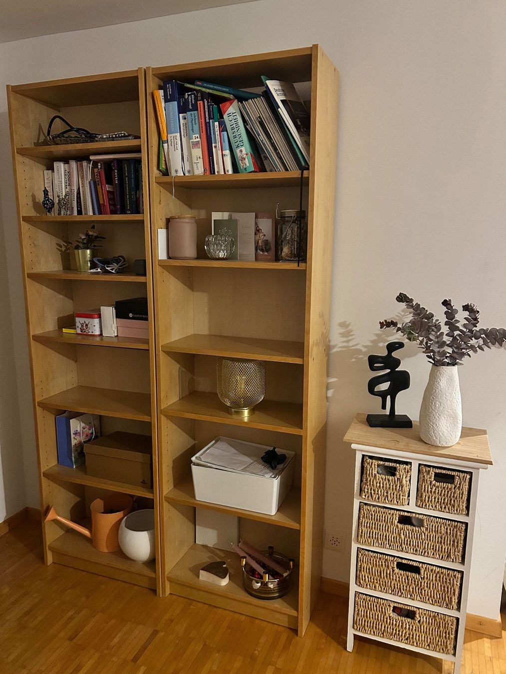 Ikea Scaffali: Regale (2xBilli, 1x Korb Regal) – Usato da St. Gallen venduto da ann_gws2