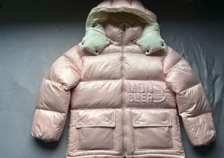 Neu Moncler Daune Jacke  Rosa S
