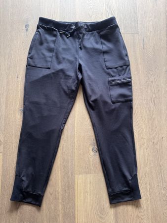 Monari Hose Damen Grösse 42 schwarz gut erhalten