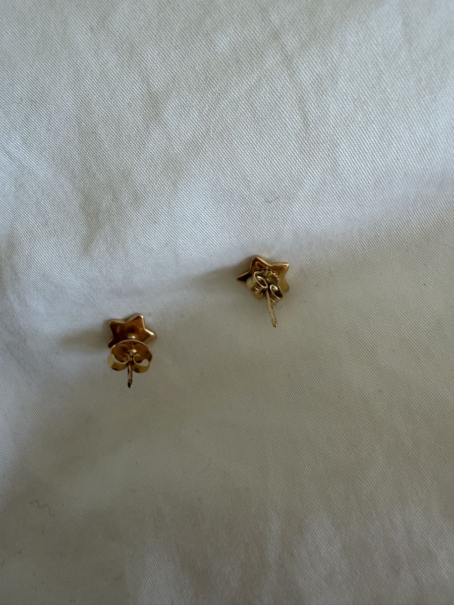 Orecchini pendenti & Orecchini a lobo: Gold Star Stud Earrings – Usato da Uster venduto da Monika_OB 3