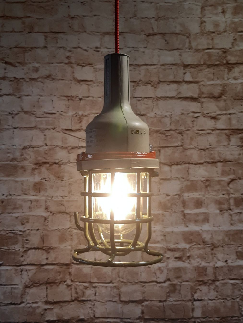Lampade: grosse schwere Bunker Handlampe Explosions Sicher – Usato da Winterthur venduto da lampenretter