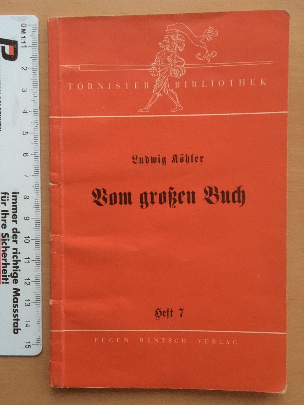 Libri: Vom grossen Buch - Ludwig Köhler – Usato da Grenchen venduto da Kogi7
